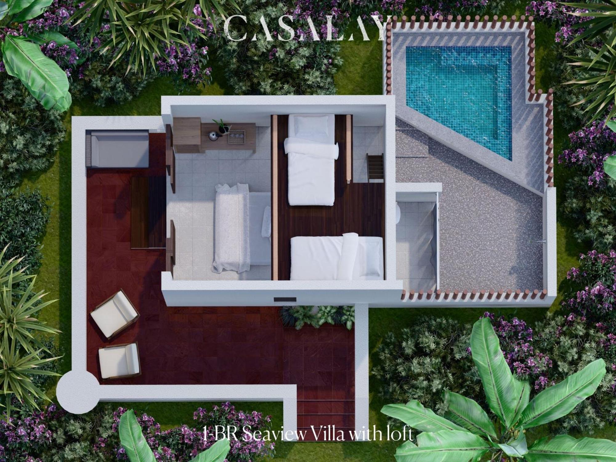 Casalay Boutique Villas & Dive Пуерто Галера Екстериор снимка